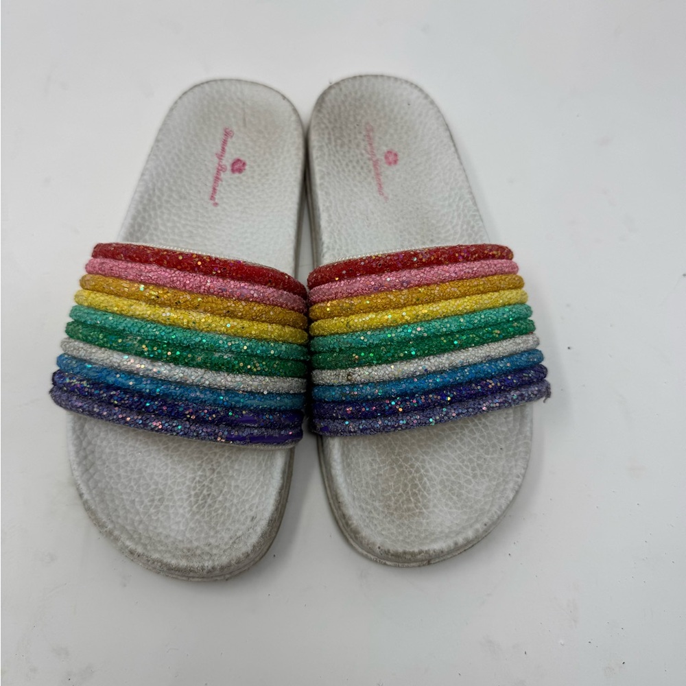 Tommy Bahama Slides, white and colorful